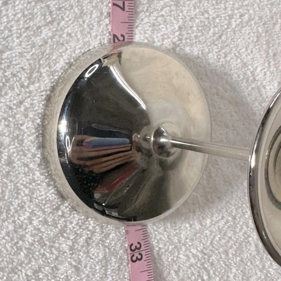 Vintage E.P. Brass Martini Glass - Picture 11 of 12